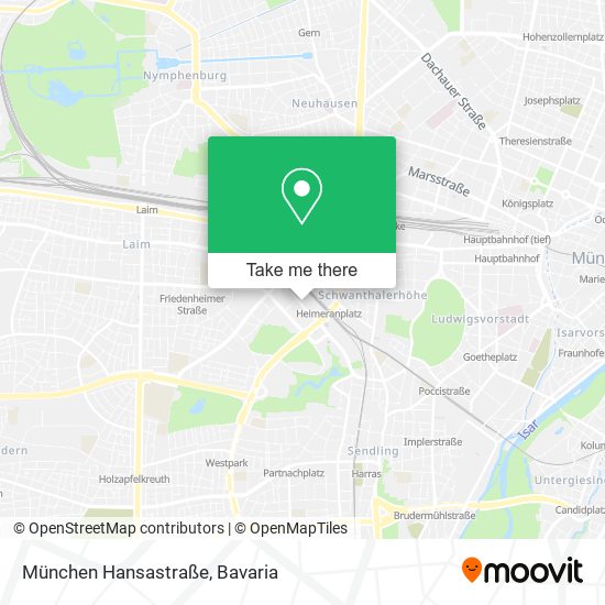 München Hansastraße map