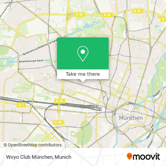 Woyo Club München map