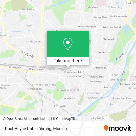 Paul-Heyse Unterführung map