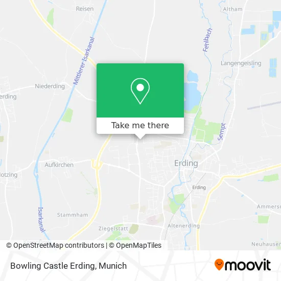 Карта Bowling Castle Erding