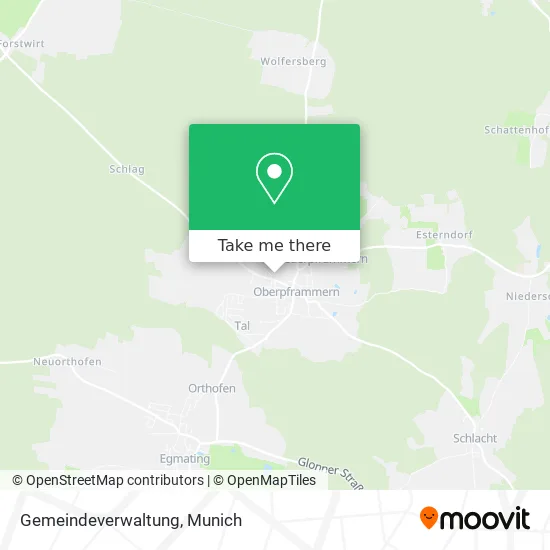 Карта Gemeindeverwaltung
