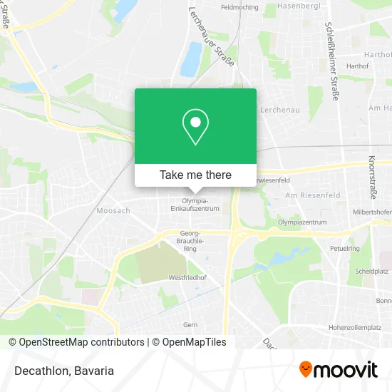 Карта Decathlon