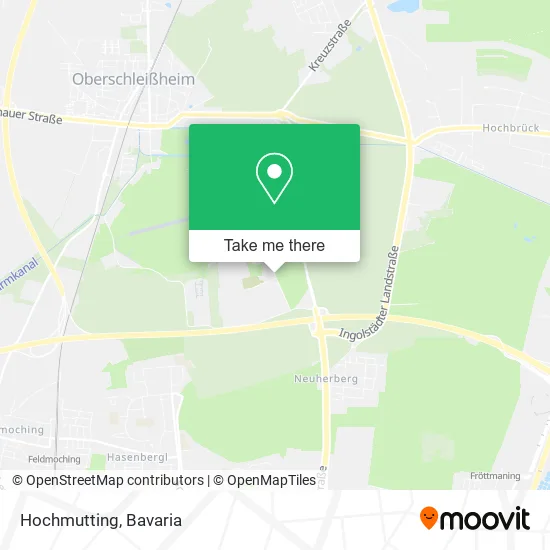 Карта Hochmutting