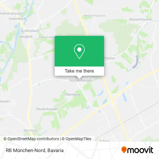 Карта RB München-Nord