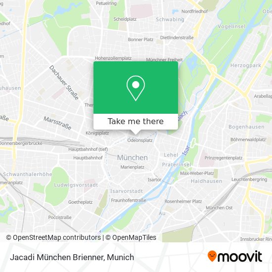 Jacadi München Brienner map