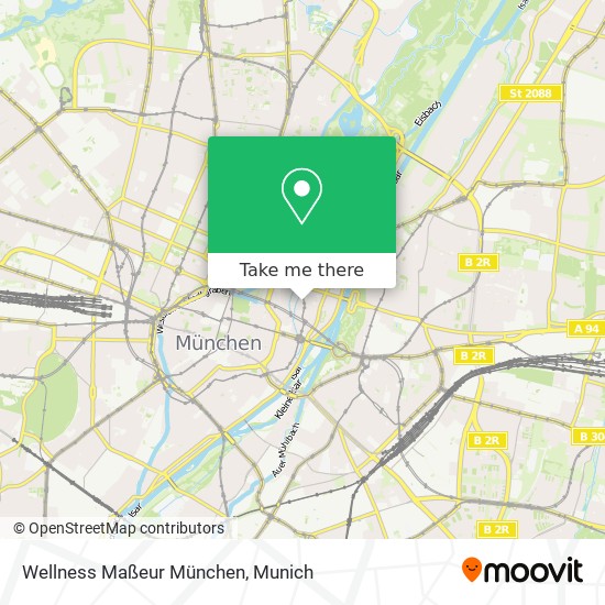 Карта Wellness Maßeur München