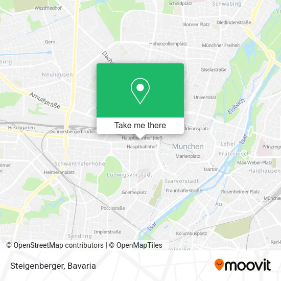 Карта Steigenberger