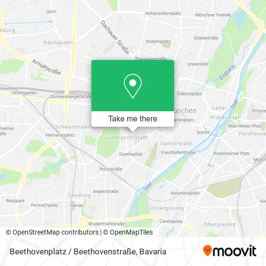 Карта Beethovenplatz / Beethovenstraße