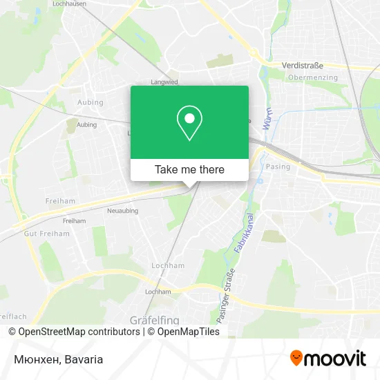 Карта Мюнхен