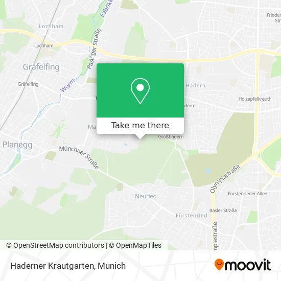 Карта Haderner Krautgarten