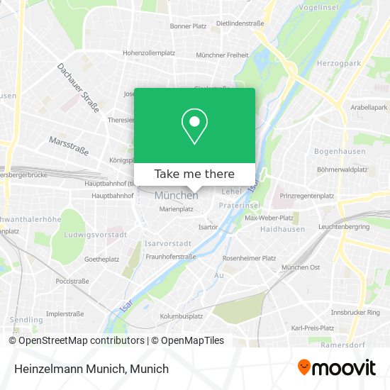 Heinzelmann Munich map