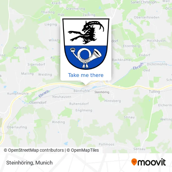 Карта Steinhöring