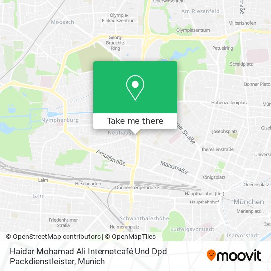 Haidar Mohamad Ali Internetcafé Und Dpd Packdienstleister map