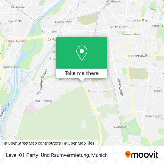 Level-01 Party- Und Raumvermietung map