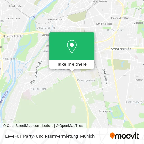Карта Level-01 Party- Und Raumvermietung
