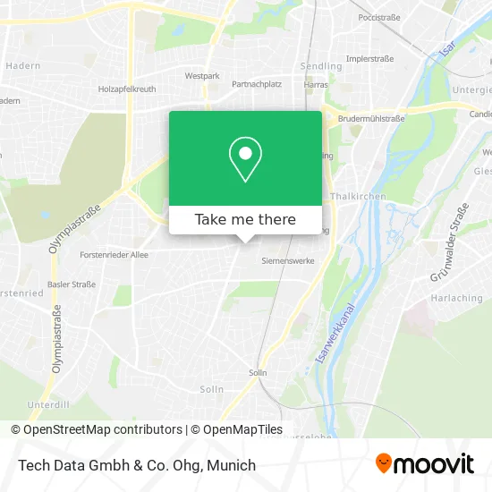 Карта Tech Data Gmbh & Co. Ohg