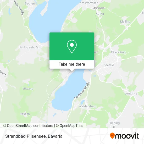 Карта Strandbad Pilsensee