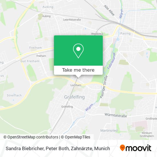 Sandra Biebricher, Peter Both, Zahnärzte map