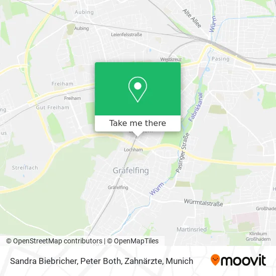 Sandra Biebricher, Peter Both, Zahnärzte map