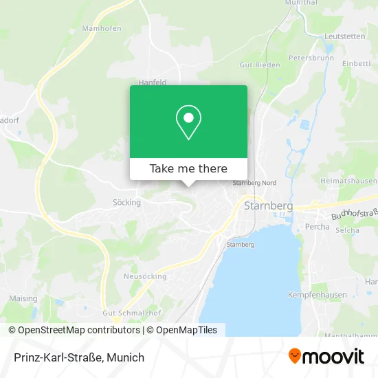 Карта Prinz-Karl-Straße