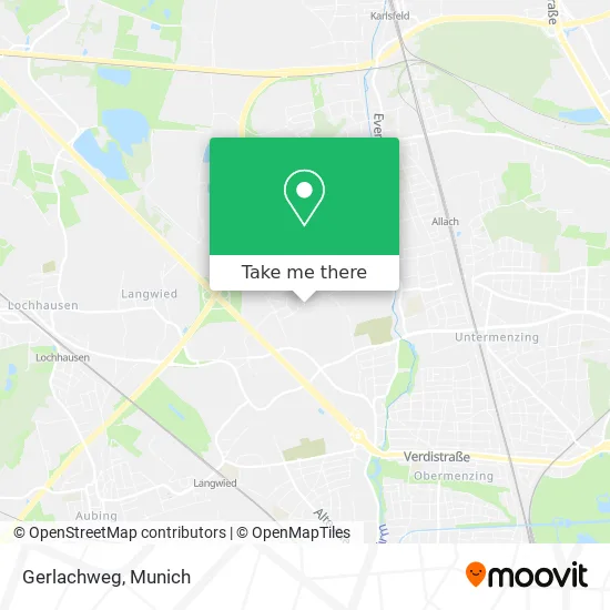 Карта Gerlachweg