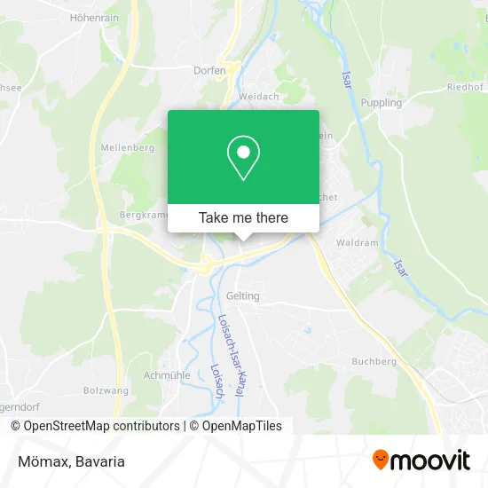 Карта Mömax