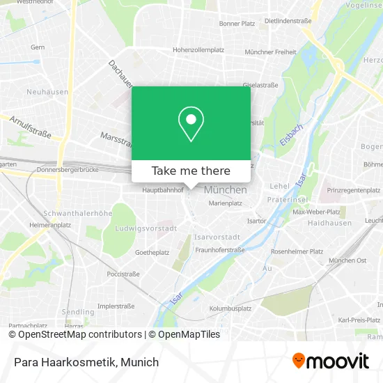 Карта Para Haarkosmetik