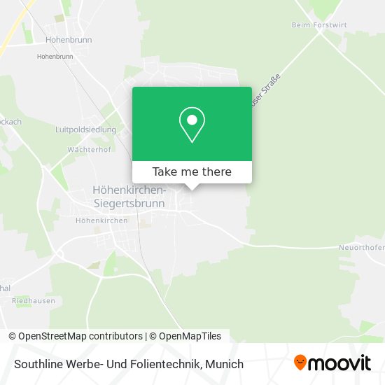 Southline Werbe- Und Folientechnik map