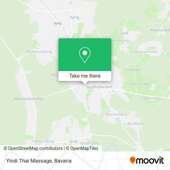 Карта Yindi Thai Massage