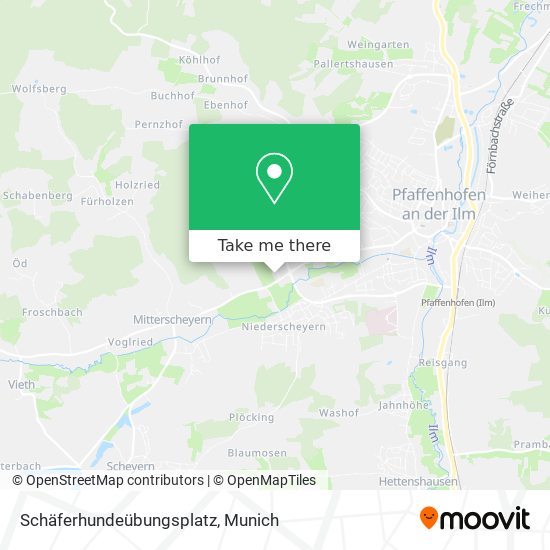 Schäferhundeübungsplatz map