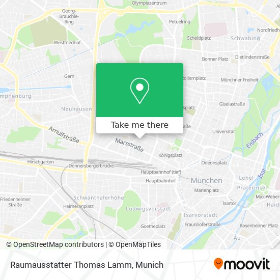 Карта Raumausstatter Thomas Lamm