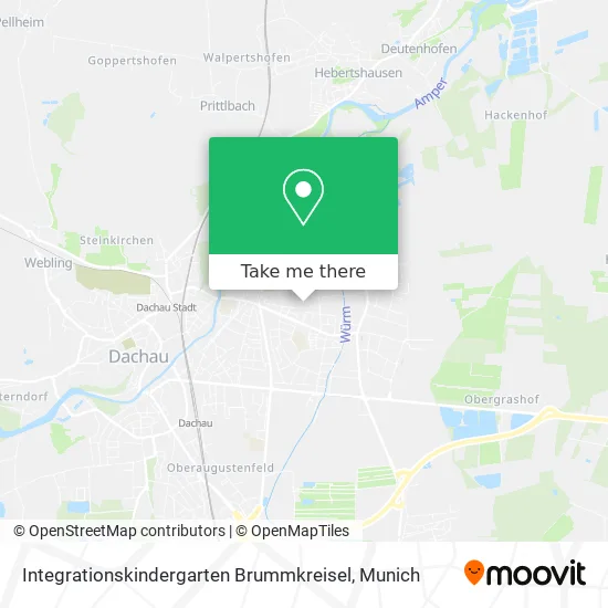 Карта Integrationskindergarten Brummkreisel