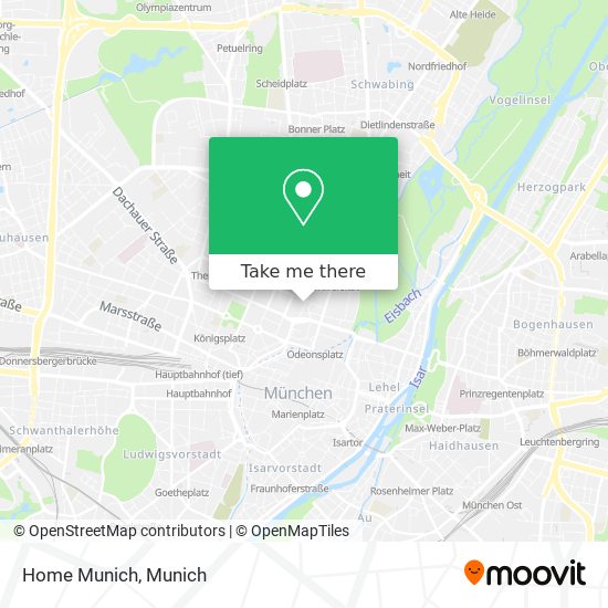 Home Munich map