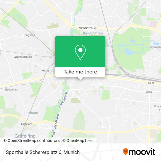 Карта Sporthalle Schererplatz 6