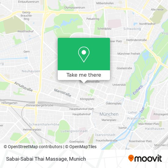 Sabai-Sabai Thai Massage map