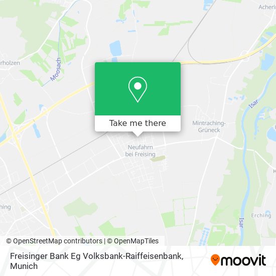 Freisinger Bank Eg Volksbank-Raiffeisenbank map