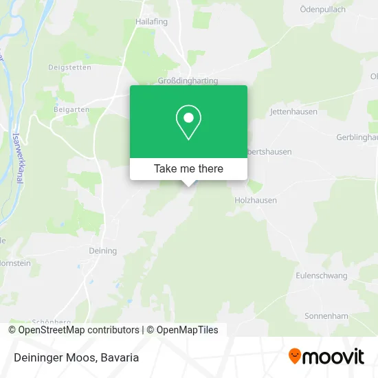 Deininger Moos map