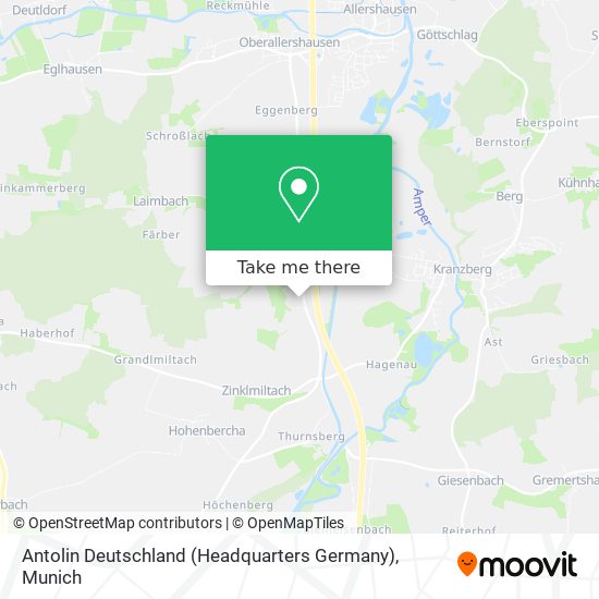 Antolin Deutschland (Headquarters Germany) map