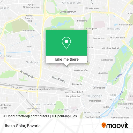 Карта Ibeko-Solar