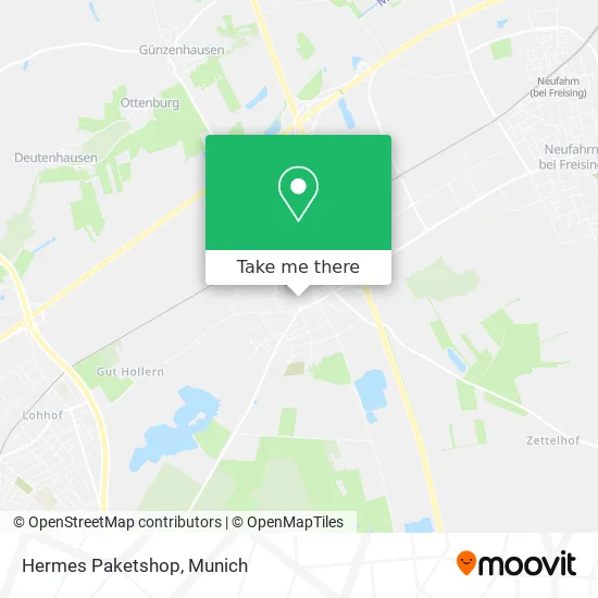 Карта Hermes Paketshop