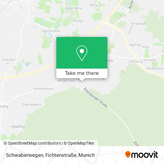 Schwaberwegen, Fichtenstraße map