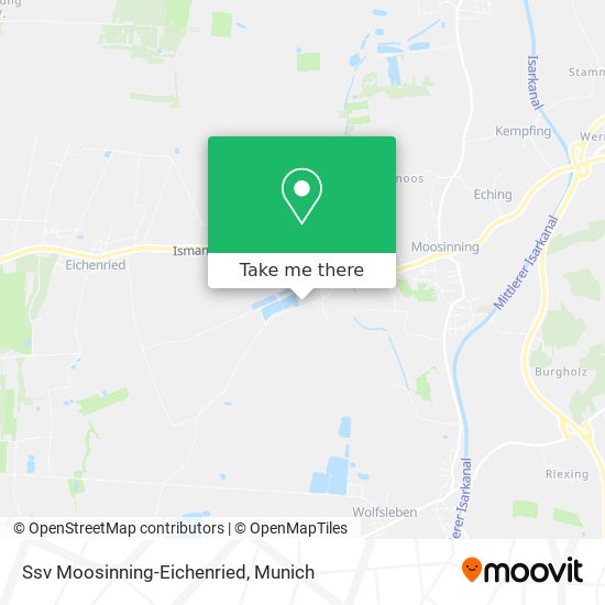 Ssv Moosinning-Eichenried map
