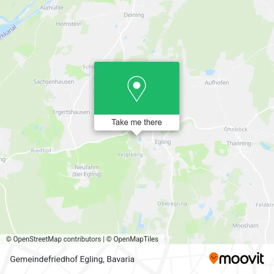 Карта Gemeindefriedhof Egling