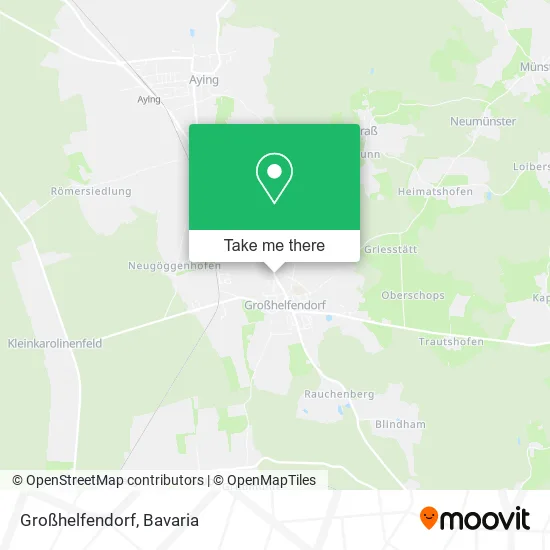 Карта Großhelfendorf