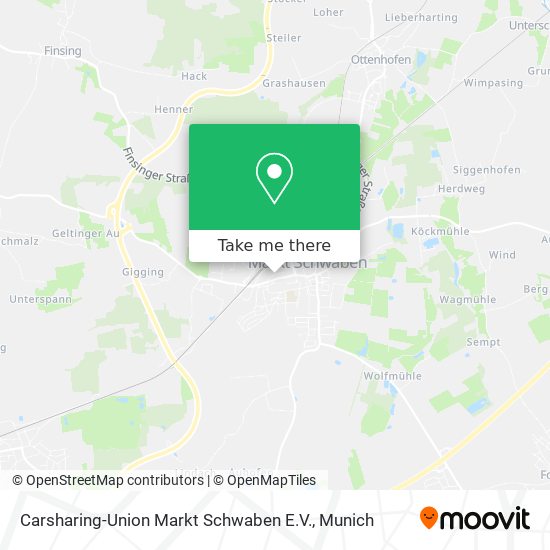 Carsharing-Union Markt Schwaben E.V. map