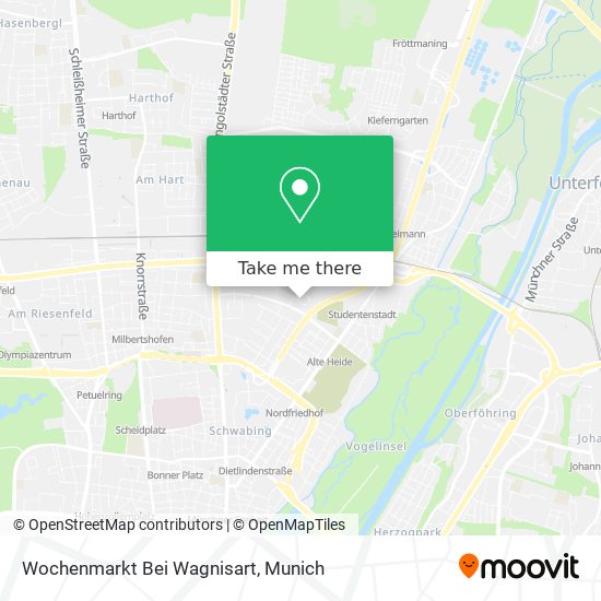 Wochenmarkt Bei Wagnisart map