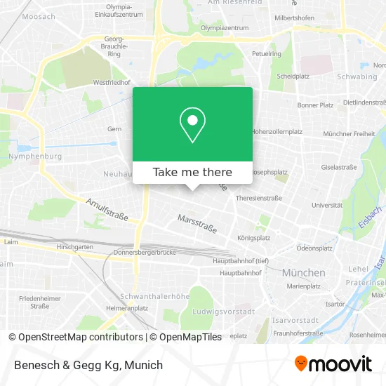 Карта Benesch & Gegg Kg