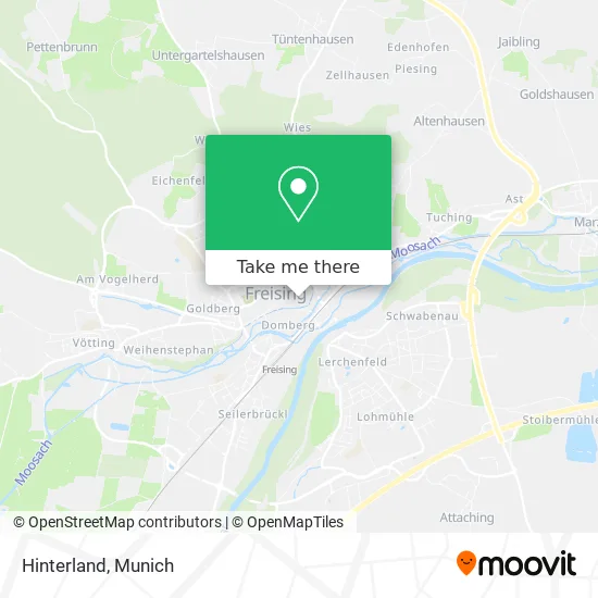 Карта Hinterland