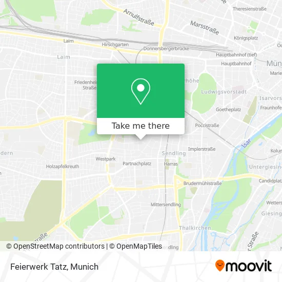 Карта Feierwerk Tatz