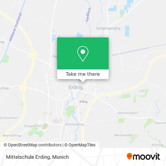 Карта Mittelschule Erding
